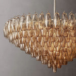 Chivaro Tiered Round Chandelier 47"