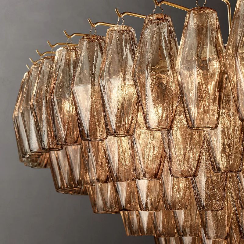 Chivaro Tiered Round Chandelier 62"
