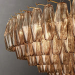 Chivaro Tiered Round Chandelier 62"