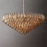Chivaro Tiered Round Chandelier 47"