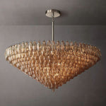Chivaro Tiered Round Chandelier 62"
