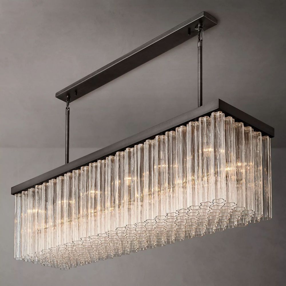 Chalune Rectangle Chandelier 73"
