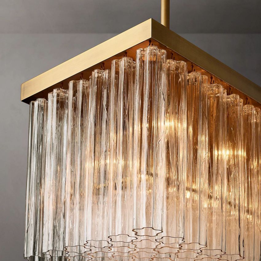 Chalune Rectangle Chandelier 73"