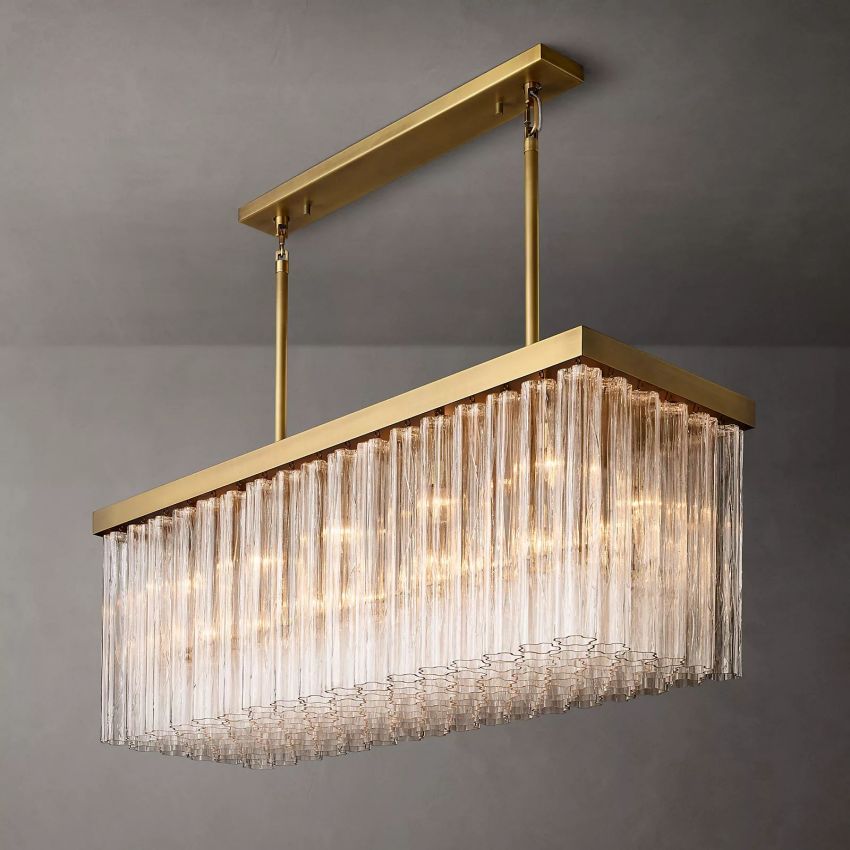 Chalune Rectangle Chandelier 73"