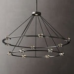 Eclavia Two-Tier Round Chandelier 60"