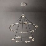Eclavia Two-Tier Round Chandelier 48"