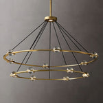 Eclavia Two-Tier Round Chandelier 60"
