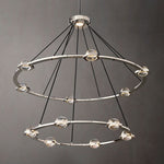 Eclavia Two-Tier Round Chandelier 60"