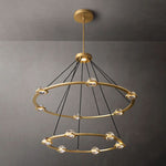 Eclavia Two-Tier Round Chandelier 48"