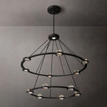 Eclavia Two-Tier Round Chandelier 48"