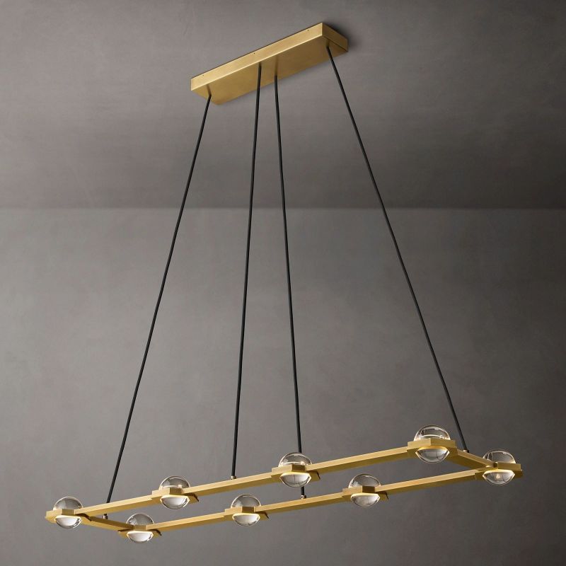 Eclavia Rectangular Chandelier 72"