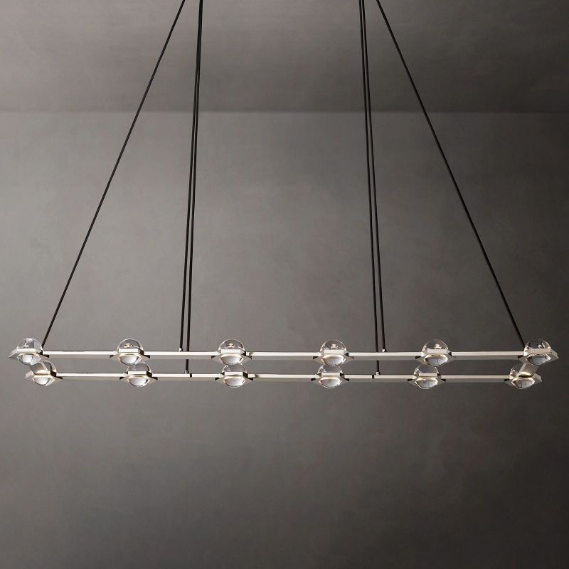Eclavia Rectangular Chandelier 72"