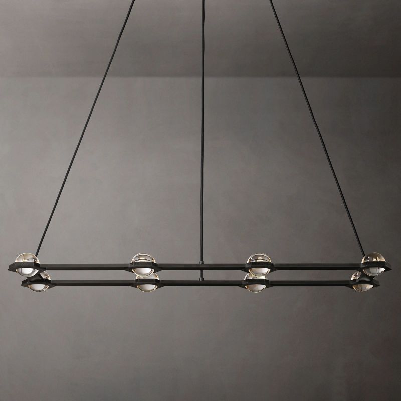 Eclavia Rectangular Chandelier 54"