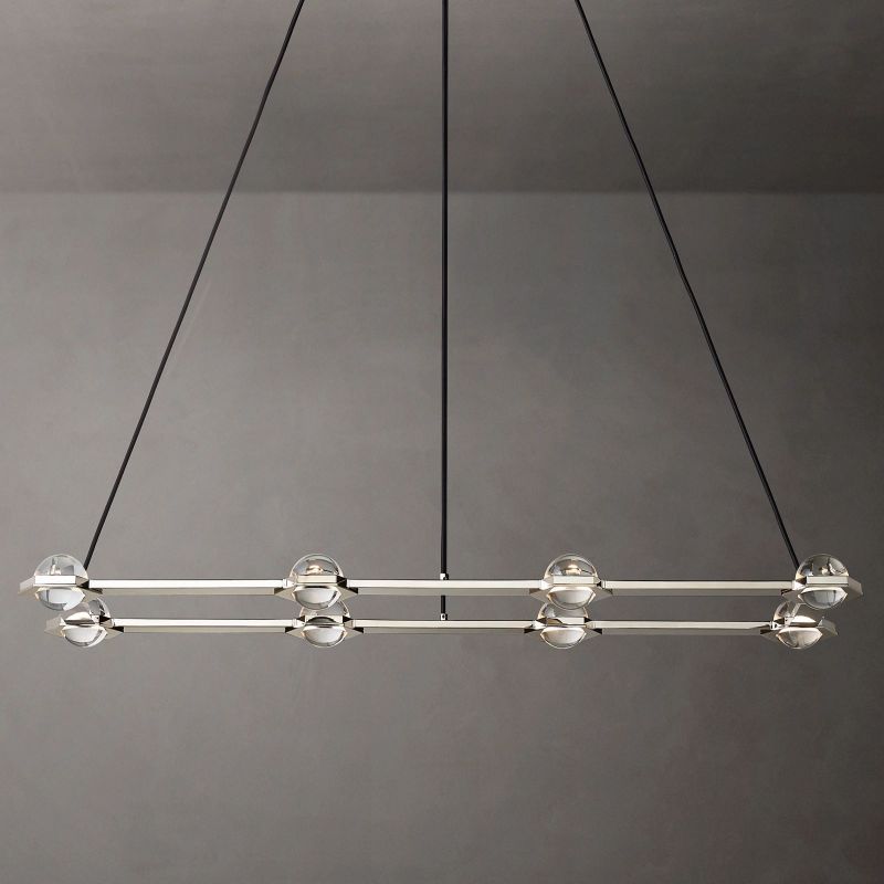 Eclavia Rectangular Chandelier 54"