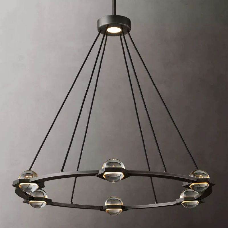 Eclavia Round Chandelier 36"