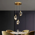Angle Multi-Lights Round Chandelier