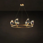 Angle Round Chandelier