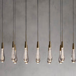 Soltaire Raindrop Linear Chandelier
