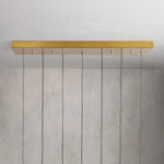 Soltaire Raindrop Linear Chandelier
