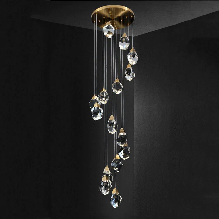 Angle Cluster Chandelier