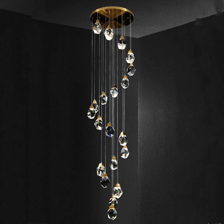 Angle Cluster Chandelier