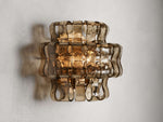 Ghiaccio Textured Wall Sconces