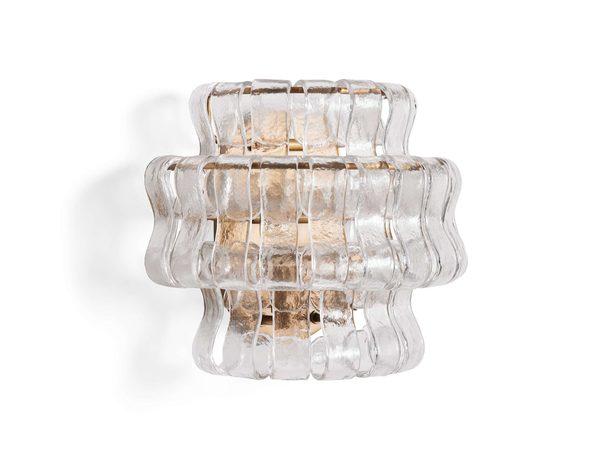 Ghiaccio Textured Wall Sconces