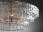 Ghiaccio Textured Round Chandelier
