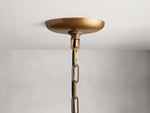 Ghiaccio Textured Round Chandelier