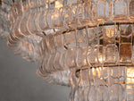 Ghiaccio Textured Round Chandelier
