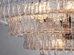 Ghiaccio Textured Round Chandelier