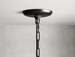 Ghiaccio Textured Round Chandelier