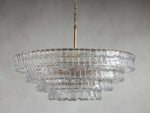 Ghiaccio Glass Round Chandelier