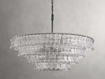 Ghiaccio Glass Round Chandelier