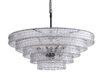 Ghiaccio Glass Round Chandelier