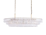 Ghiaccio Oval Chandelier