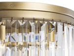 Leyland Crystal Flush Mount