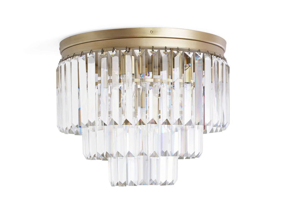 Leyland Crystal Flush Mount
