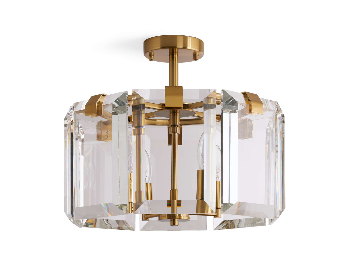 Amaya Round Flush Mount