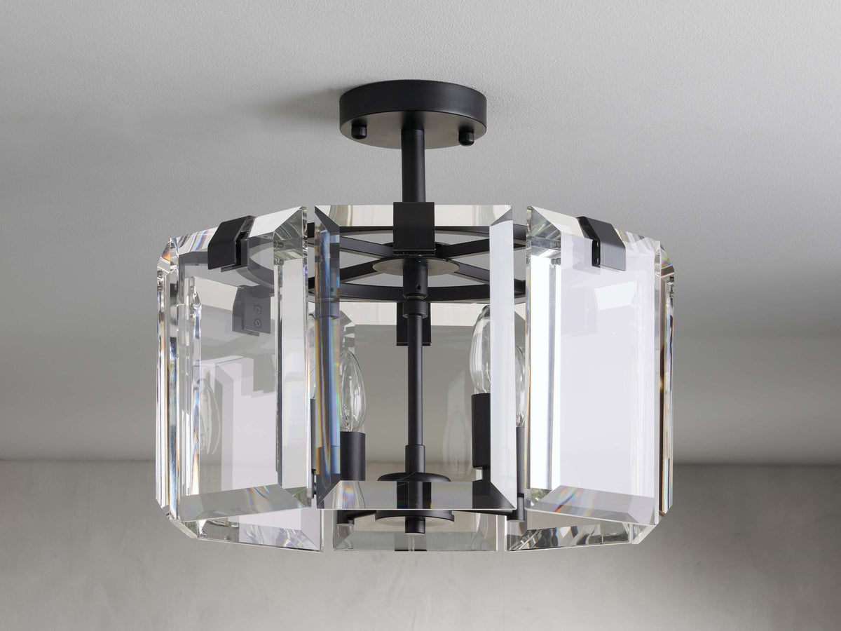 Amaya Round Flush Mount