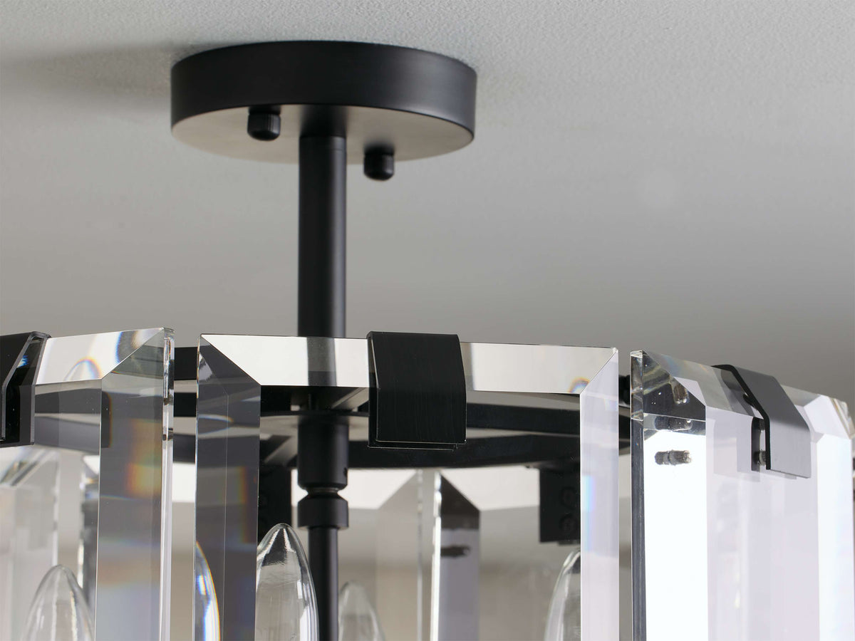 Amaya Round Flush Mount