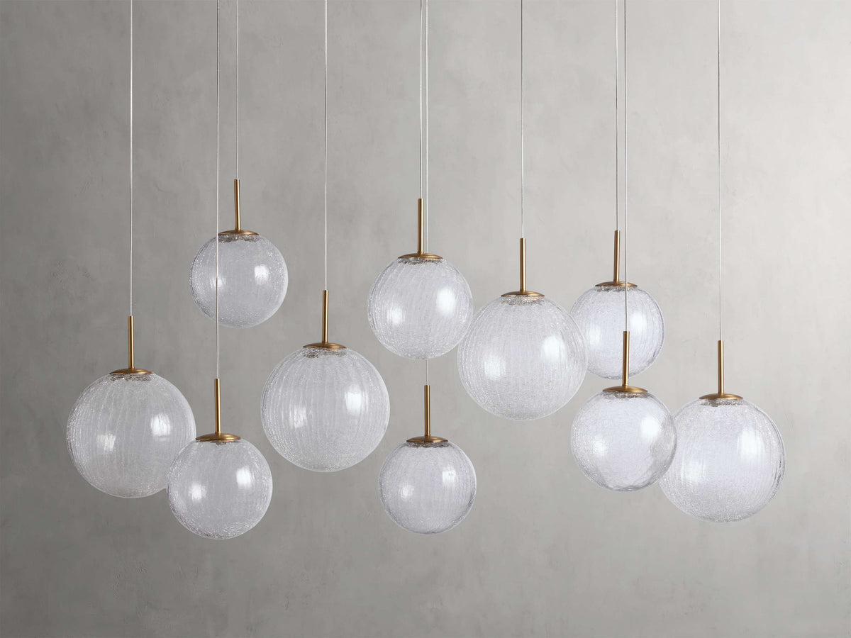 Casen Glass Linear Chandelier