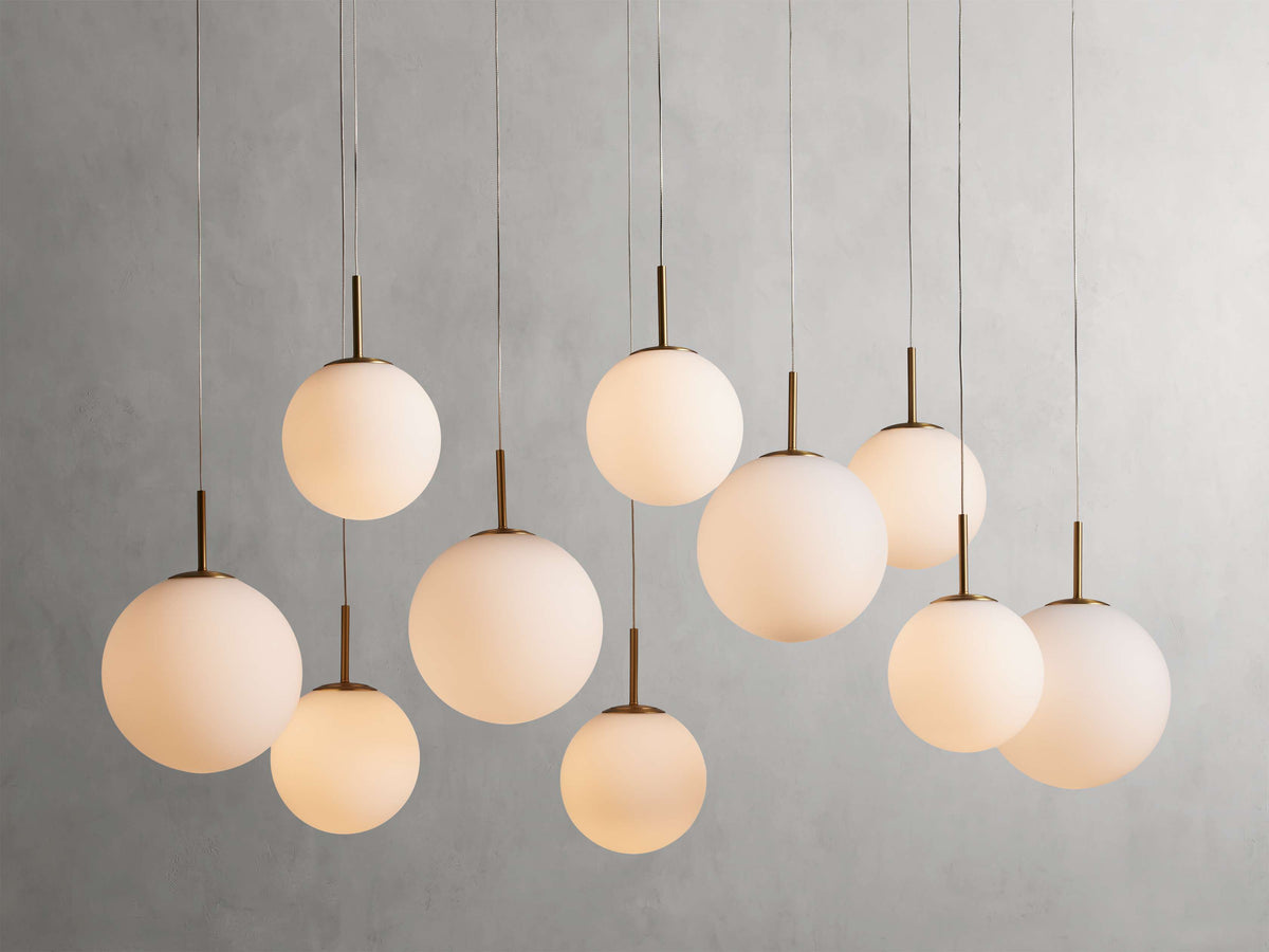 Casen Glass Linear Chandelier