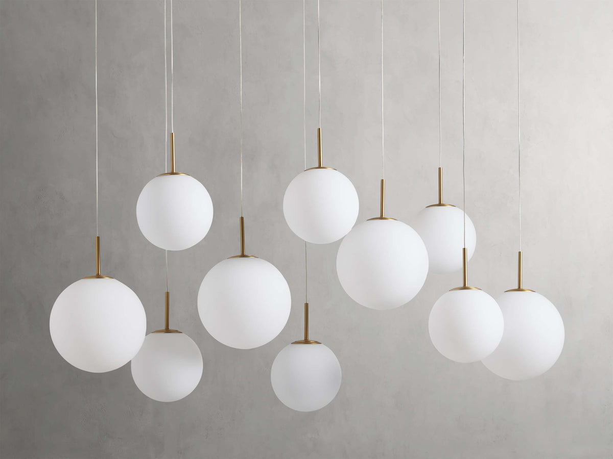 Casen Glass Linear Chandelier