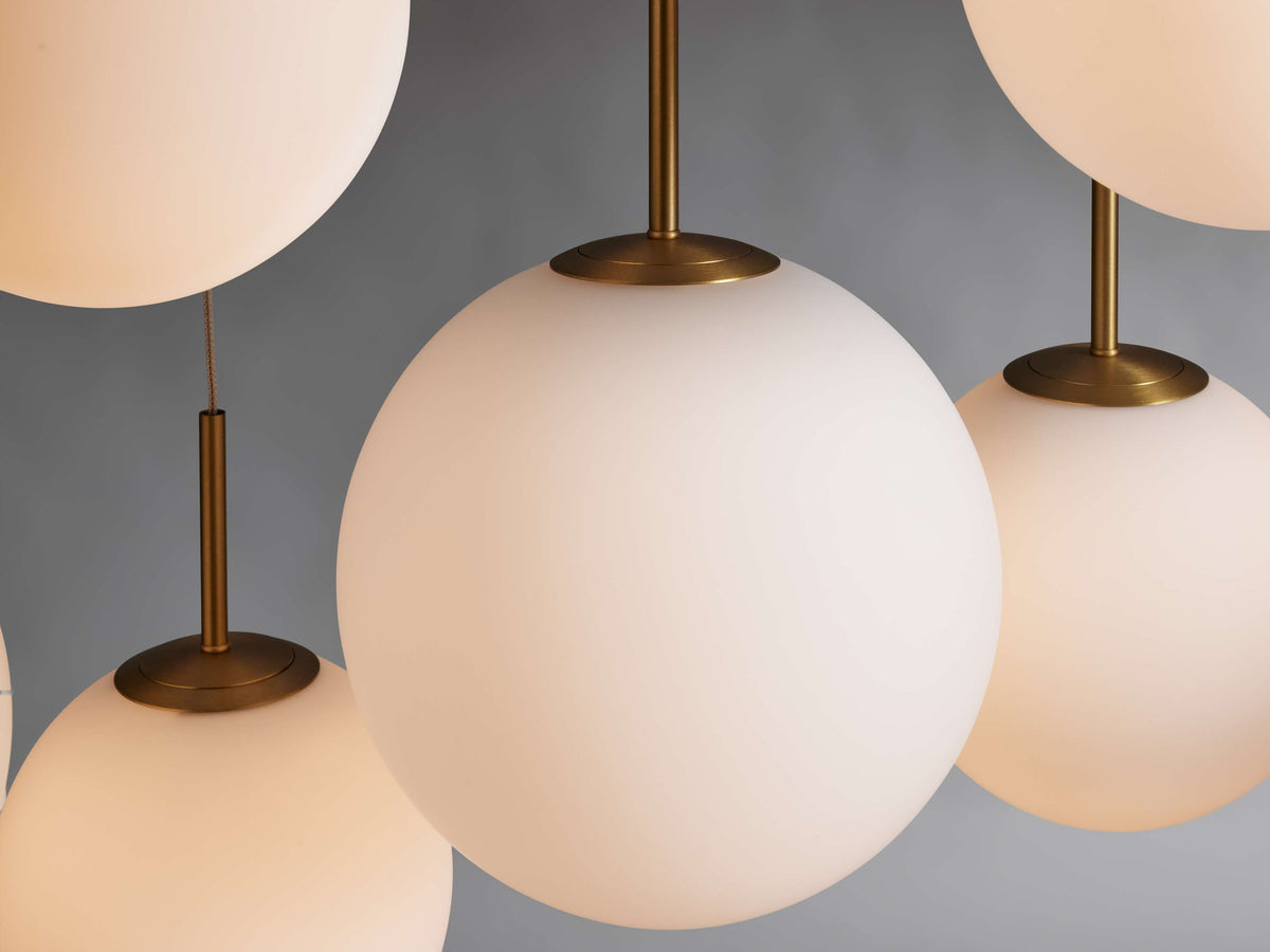 Casen Glass Linear Chandelier