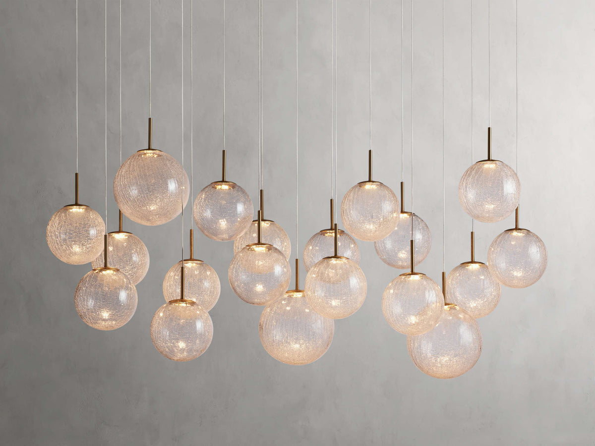 Casen Glass Linear Chandelier