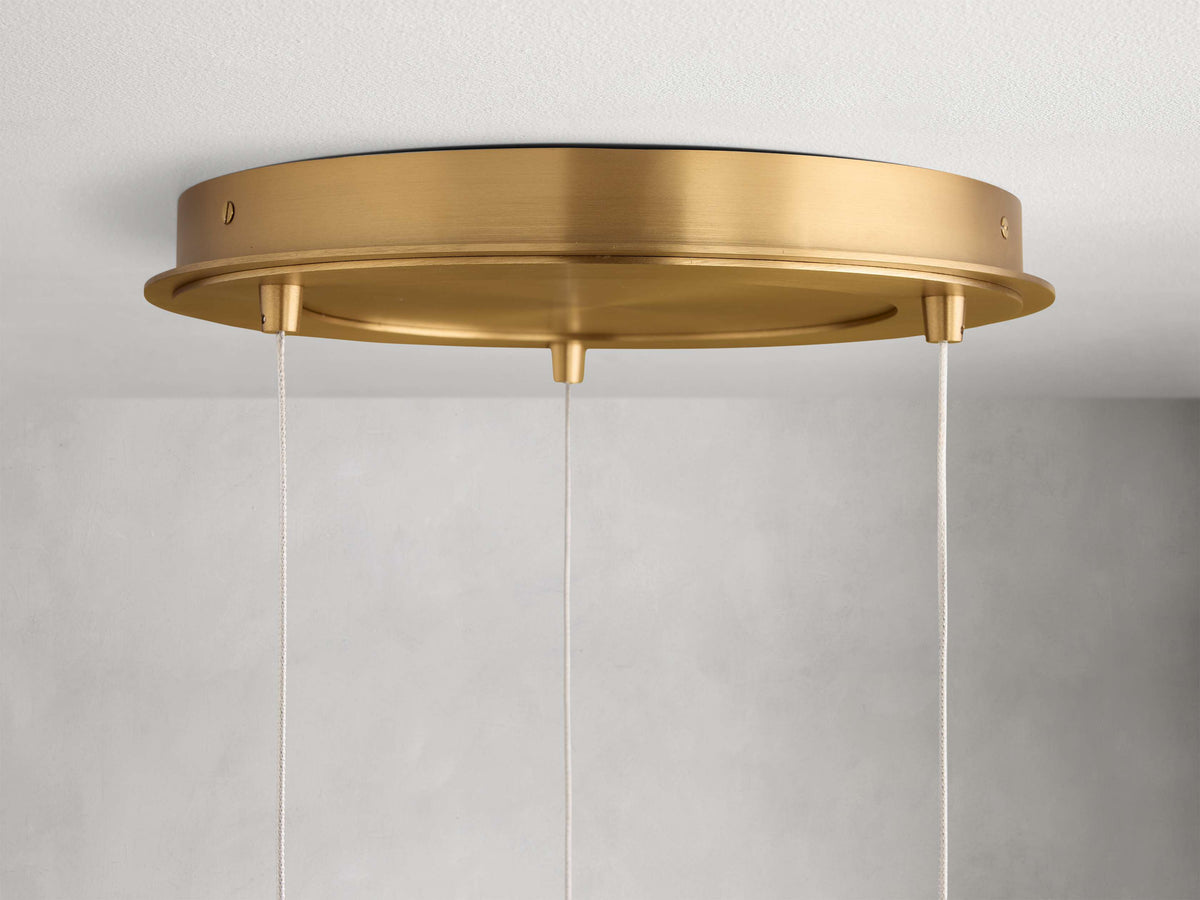 Casen Glass Round Chandelier