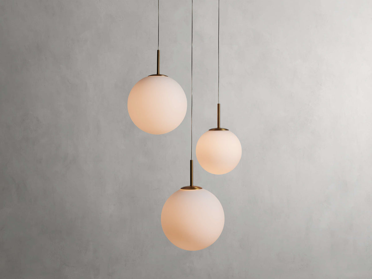 Casen Glass Round Chandelier