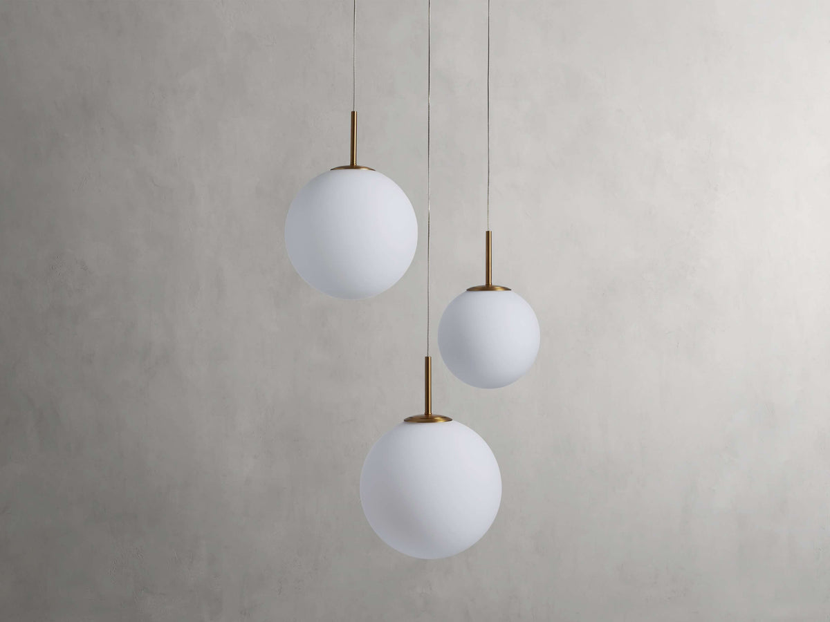 Casen Glass Round Chandelier