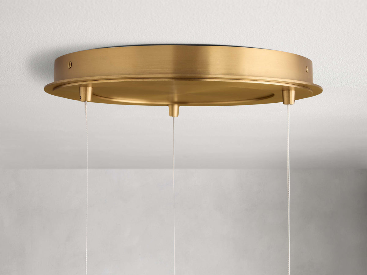 Casen Glass Round Chandelier